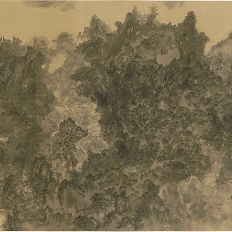 Bingyi 冰逸, The Impossible Landscapes: A Thousand Mountains in One Particle of Dust 不可能的仙山：一尘千山, 2018