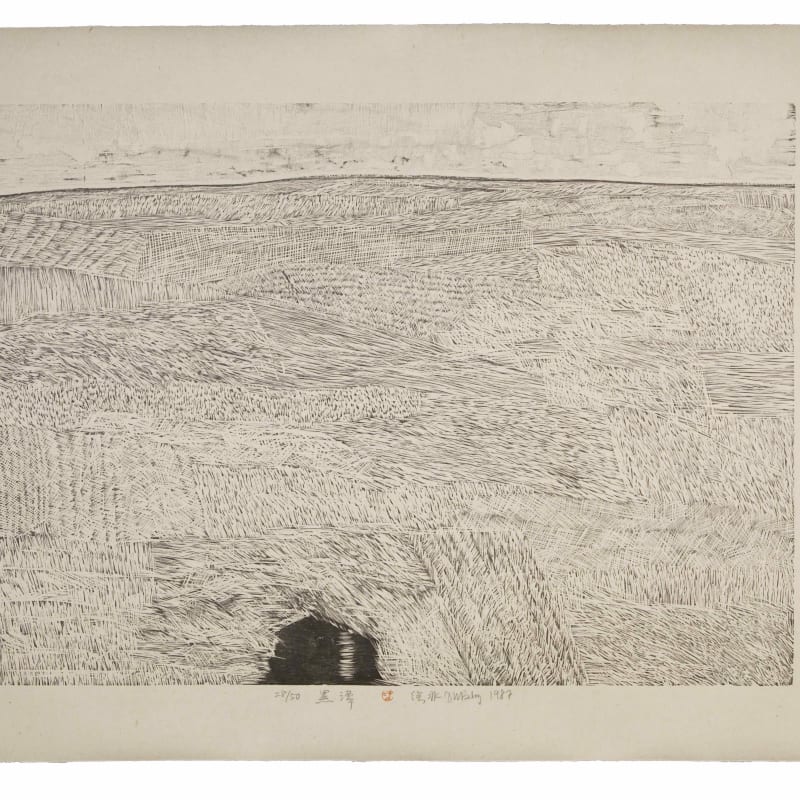 Xu Bing 徐冰, Black Pool 黑潭, 1987