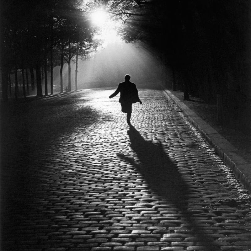 Sabine Weiss, L'homme qui court, Paris, 1953