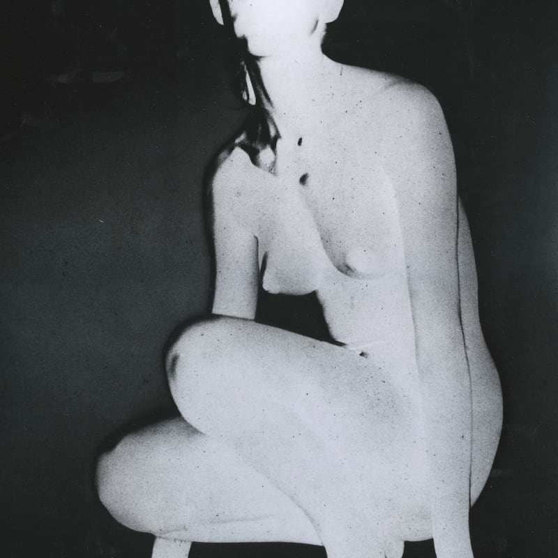 Romain Urhausen, Squatting Nude (#9), 1957