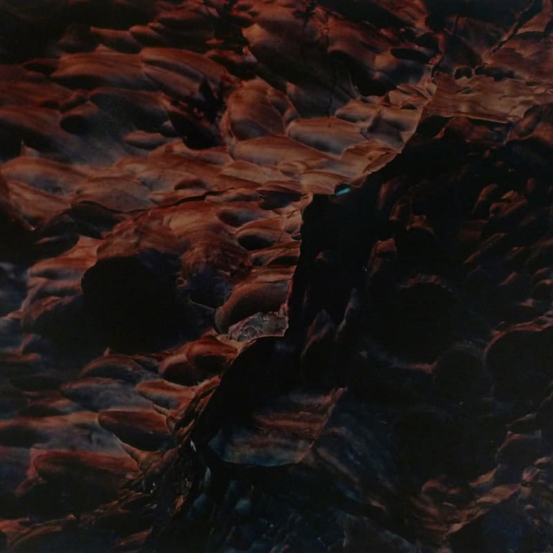 Ernst Haas Grand Canyon Rock, Colorado Tirage Dye transfer d'époque Dim. papier: 76 x 56 cm