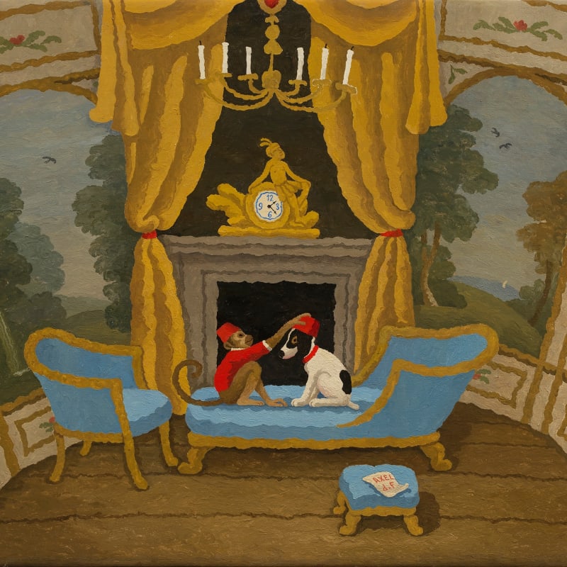 Ramiro Fernandez Saus, Marie Antoinette's Boudoir, 2024