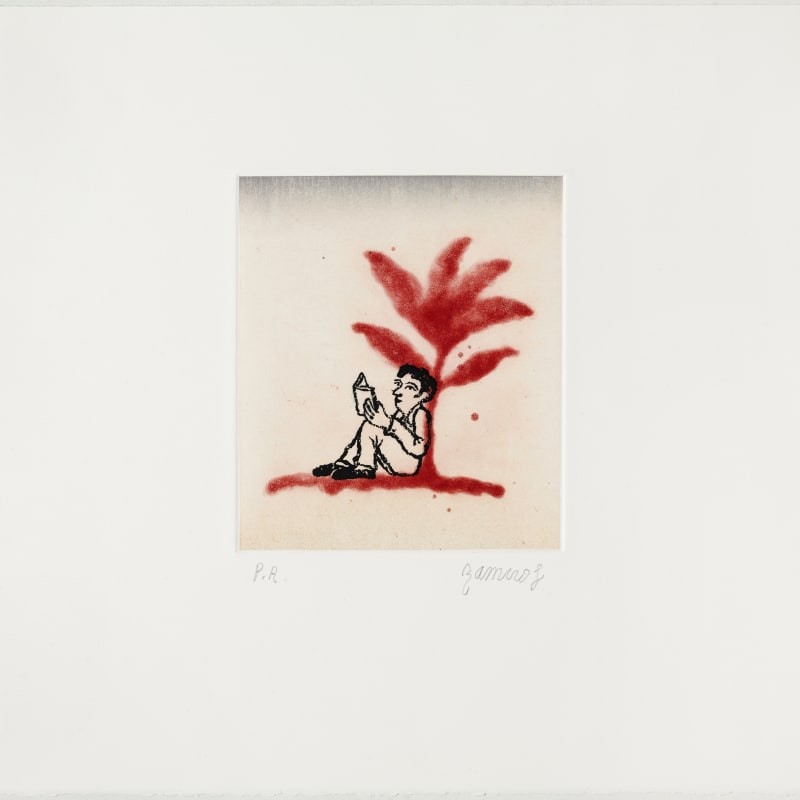 Ramiro Fernandez Saus, Red Flower , 2012