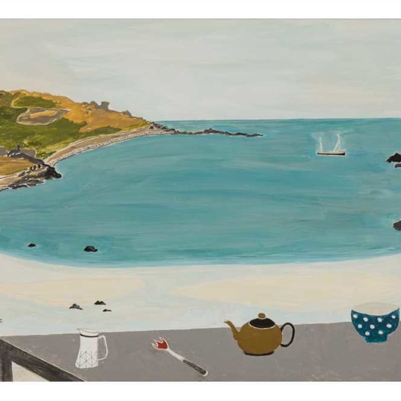 Rachel Nicholson (b. 1934), A Feeling of Porthmeor, 1996