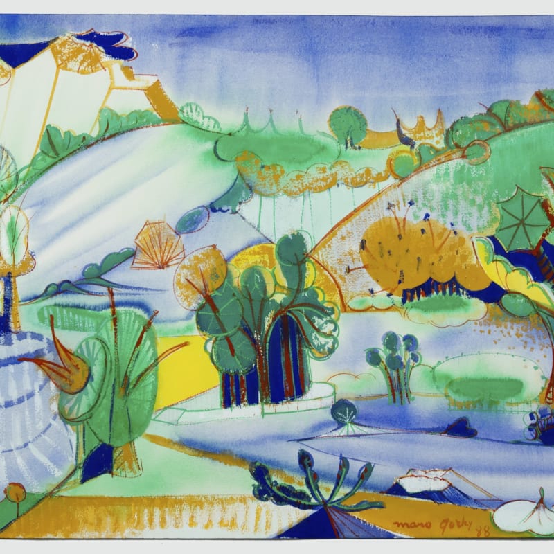 Maro Gorky, Naxos Highland, 1988