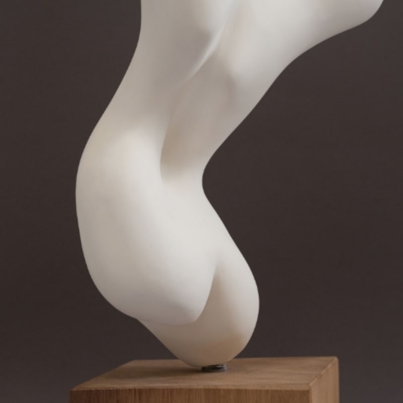 Jean Arp Torse des Pyrénées sculpture en plâtre, modèle d'origine Hauteur 31 cm