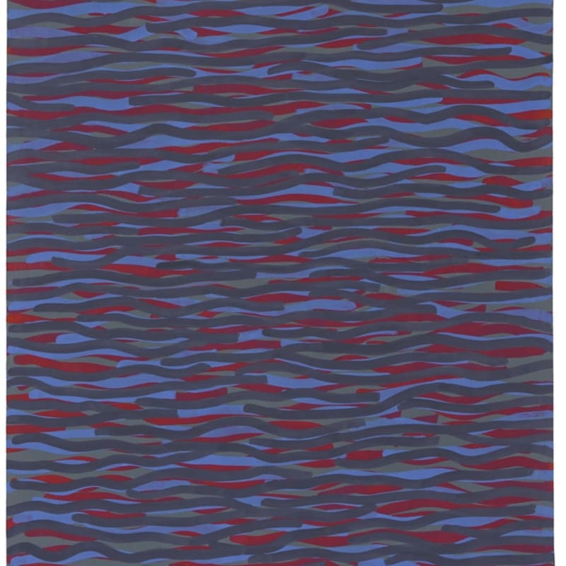 Sol Lewitt Lines in Color Gouache sur papier 153,7 x 102,8 cm 60.24 x 40.16 in