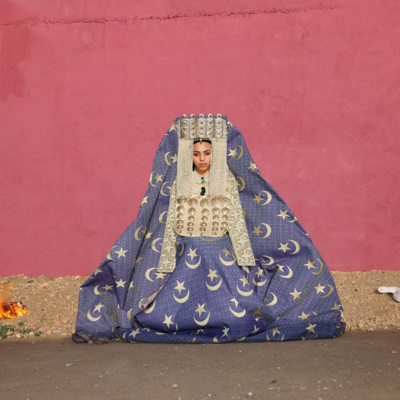 Sara Benabdallah, Labsa Lakbira 3, from "Dry Land" series (Large Format), 2024