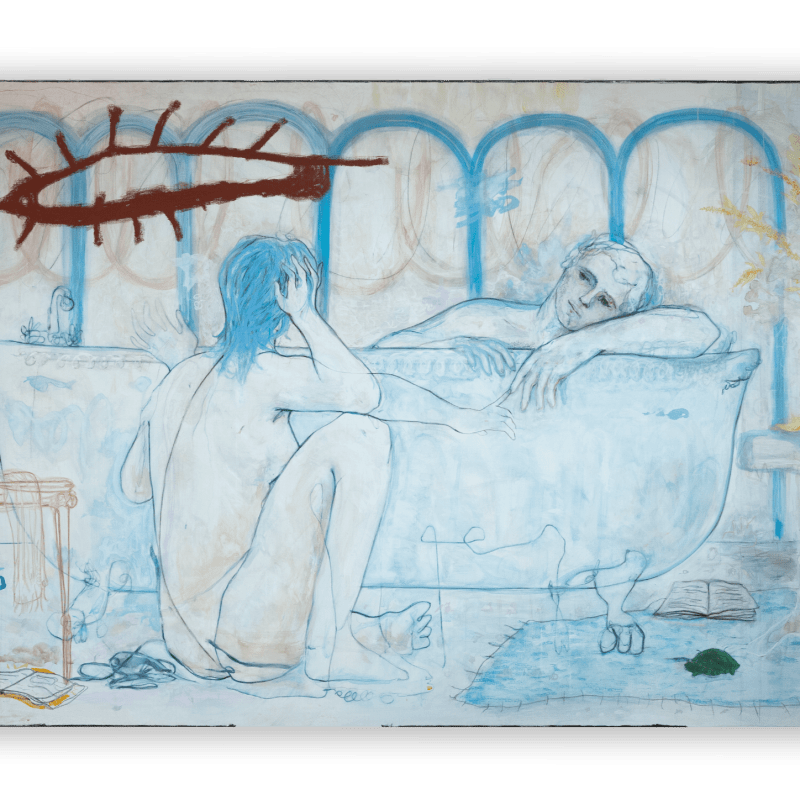 Simon Buret, The Tears Well Up, 2024