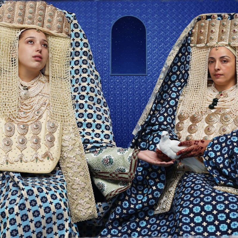 Sara Benabdallah, Marhouna/ مرهونة, from ''Dry Land'' series (Large Format), 2025
