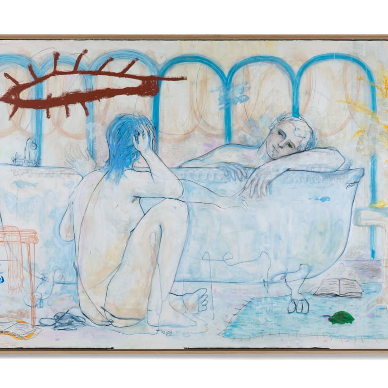 Simon Buret, The Tears Well Up, 2024