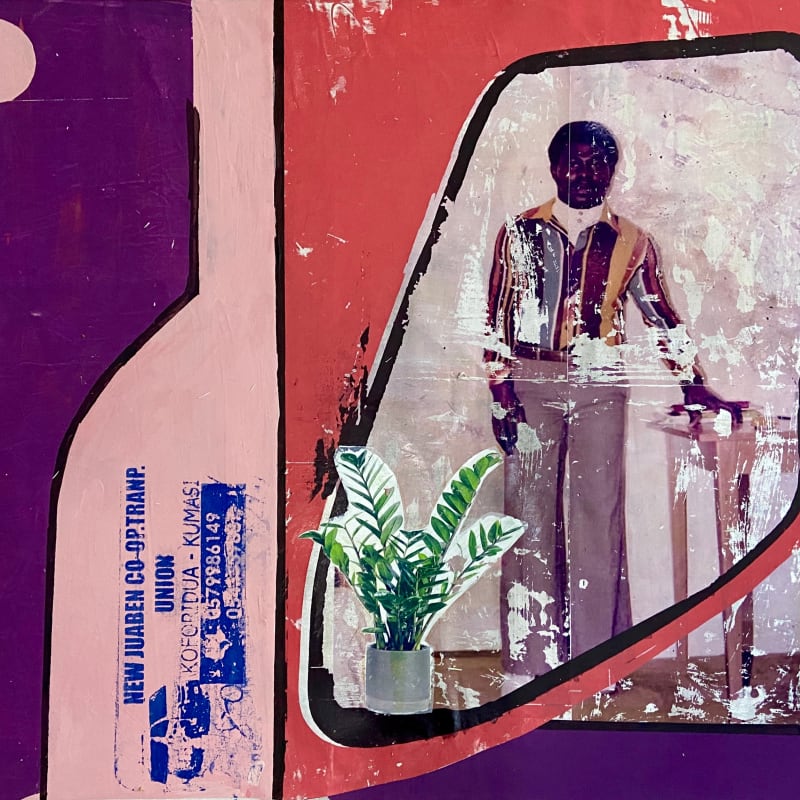 Caleb Kwarteng Prah, Kwaku the traveler, II , 2023, 2023