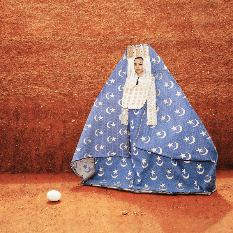 Sara Benabdallah, Labsa Lakbira, from "Dry Land" series (Small Format), 2024