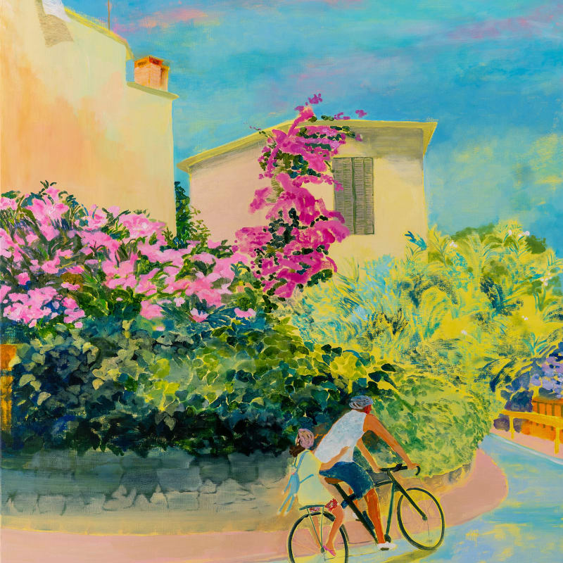 Minami Kobayashi, A bike ride in Ventimiglia, 2023