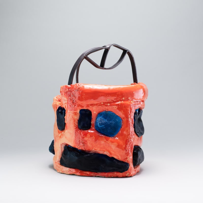 Sahar Khoury, Untitled (Orange crown), 2024