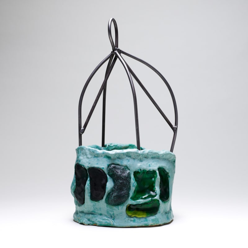 Sahar Khoury, Untitled (Turquoise crown), 2024