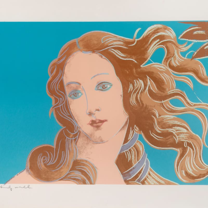 Andy Warhol, Details of Renaissance Paintings: Sandro Botticelli, Birth of Venus, 1482, 1984