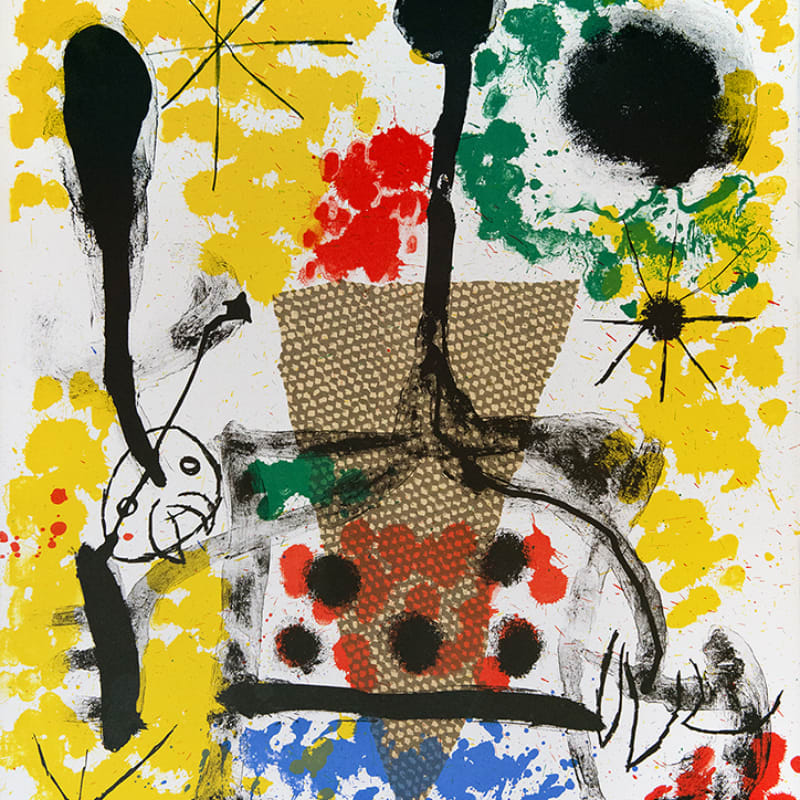 Joan Miró, Plate IV, from Album 19, 1961