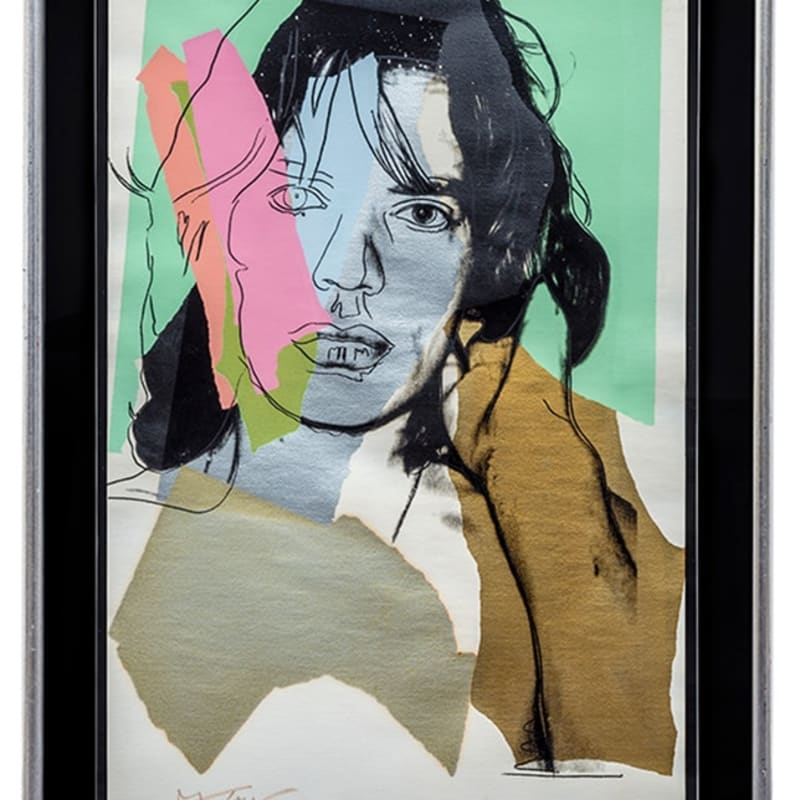 Andy Warhol, Mick Jagger, 1975