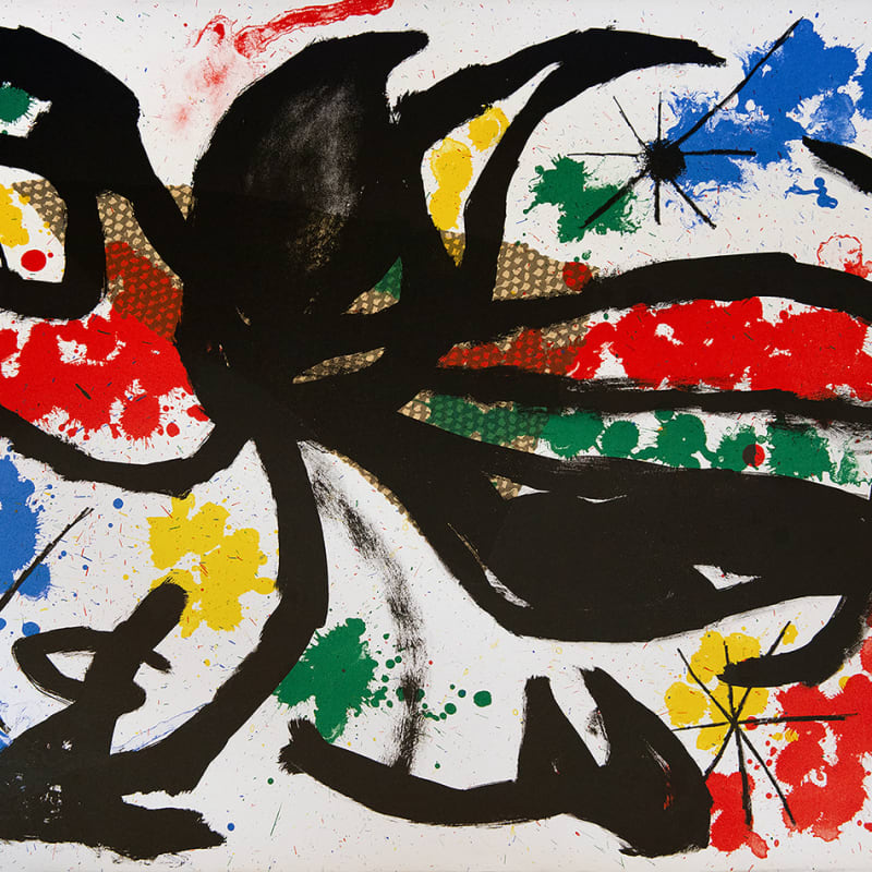 Joan Miró, Plate III, from Album 19, 1961
