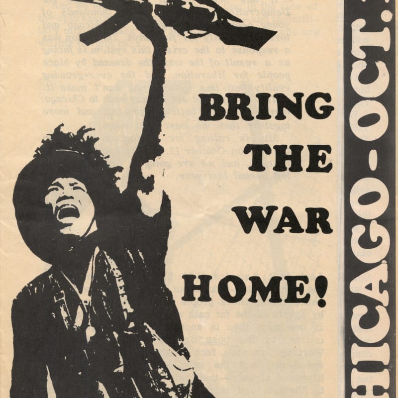 SDS / STUDENTS FOR A DEMOCRATIC SOCIETY, Bring the War Home, 1969