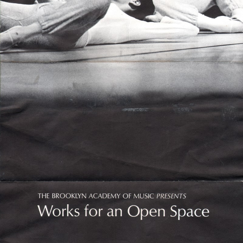 TWYLA THARP, SARA RUDNER, THERESA DICKINSON, MARGERY TUPPLING, GRACIELA FIGUEROA, ROSE MARIE WRIGHT, MIRIAM BURNS, ANNE DANOFF, NANCY LEWIS, The Brooklyn Academy of Music Presents Works for an Open Space, 19669