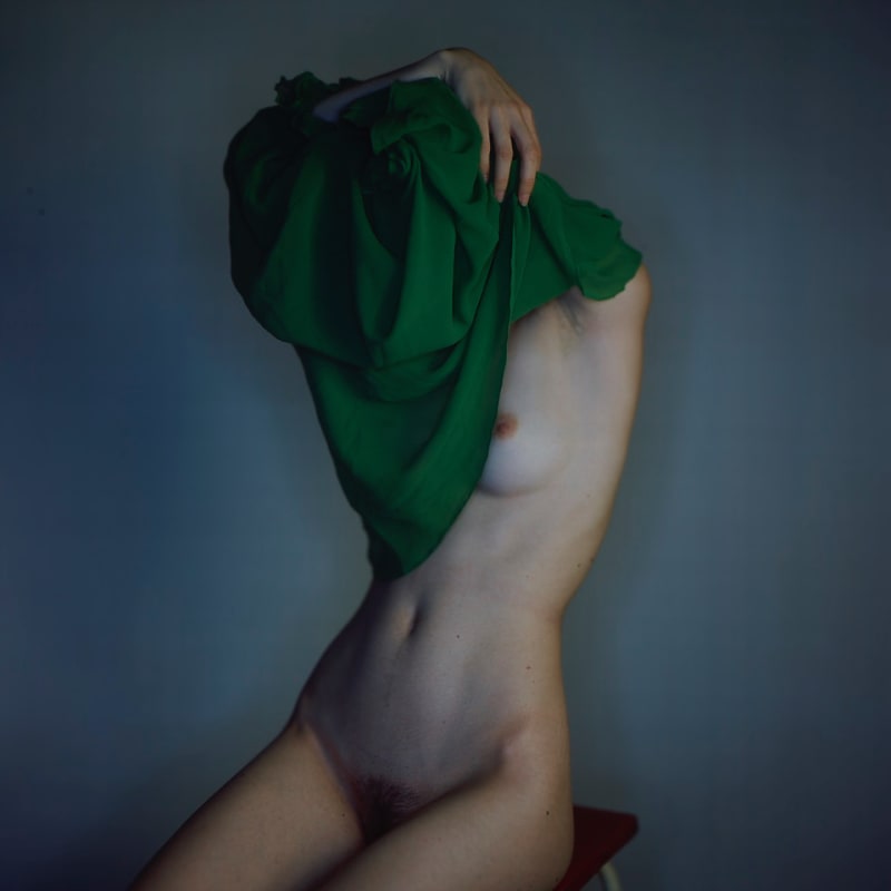 Richard Learoyd  Green, 2019  Unique ilfochrome photograph  114 x 95 cm (unframed)  140 x 120 cm (framed)