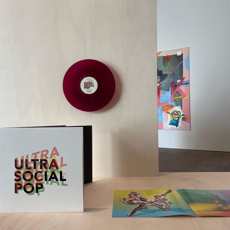 installation view of 'Ultrasocial Pop' by Filip Markiewicz at MUDAM, Luxembourg (LU), 2021. Image courtesy the artist and MUDAM.