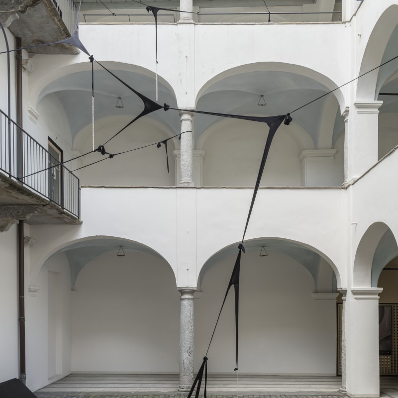Martín Soto Climent, Installation view, La Danza del Fiume, Museo Casa Rusca, Locarno, Switzerland, 2023