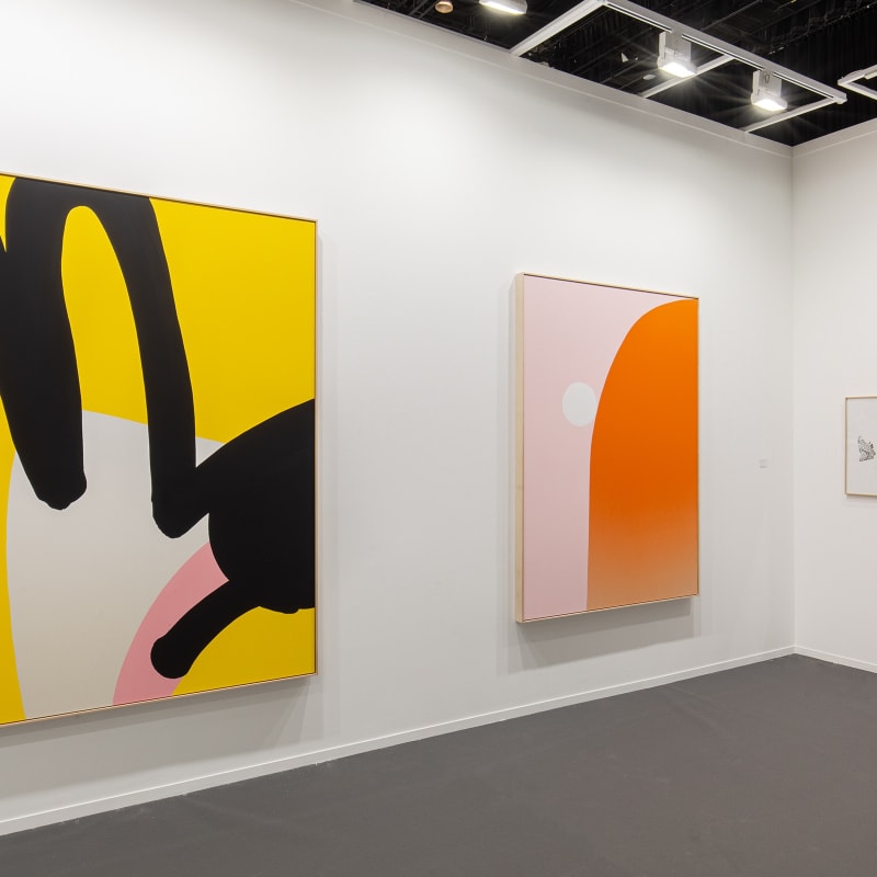 Mark Frygell, Cornelia Baltes, Cecilia Bengolea Installation view, Art Dubai, Dubai 2024