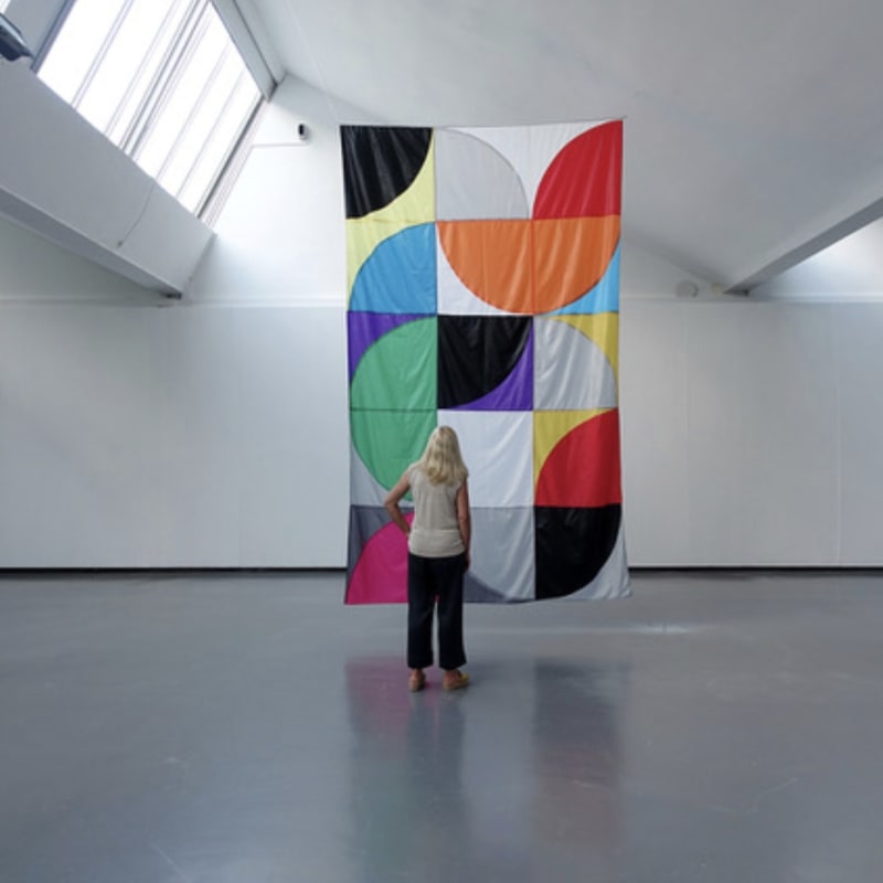 Jacob Dahlgren - Installation view "The Flag Project" at Kunsthalle Göppingen, Germany, 2020.