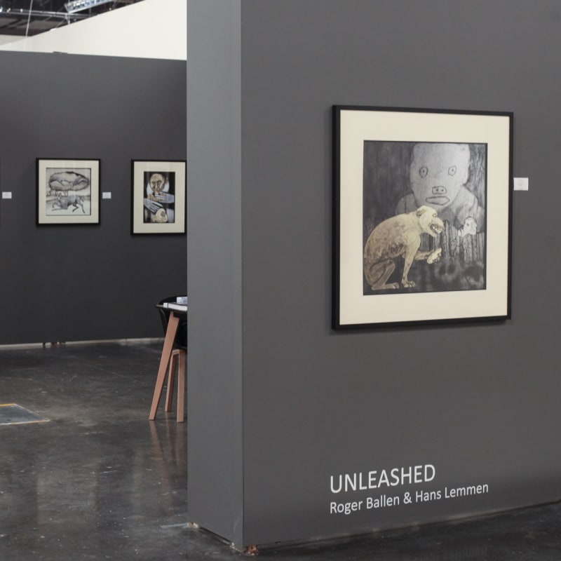 BOOTH S04 Two artist show: 'Unleashed' by Roger Ballen and Hans Lemmen