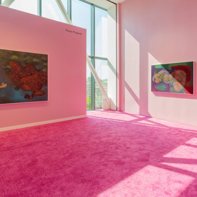 Independent Art Fair Installation View May 12 – 14, 2023 Spring Studios, New York Photographed by: Daniel Terna
