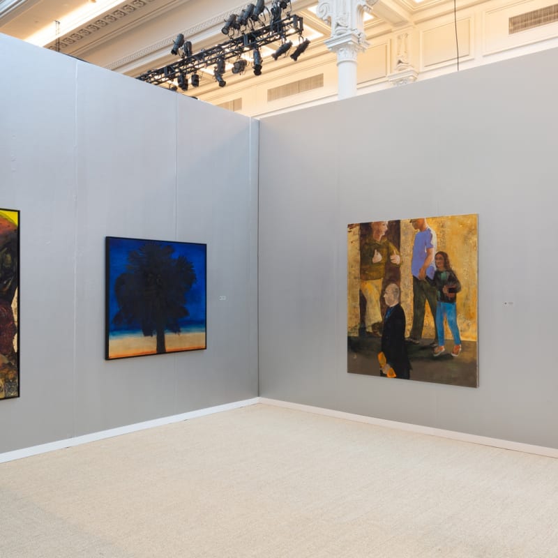 Independent New York Installation View September 9 – 12, 2021 Spring Studios, New York Photographed by: Alexa Hoyer