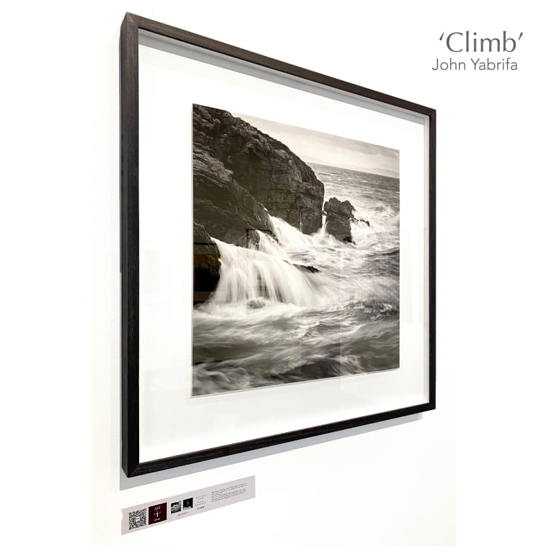 CLIMB John yabrifa £1,500 60CM X 60CM (FRAMED) | £1,200 (PRINT ONLY) ENQUIRE TO PURCHASE