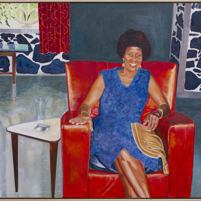 Arthur Timothy, The Red Chair, 2025