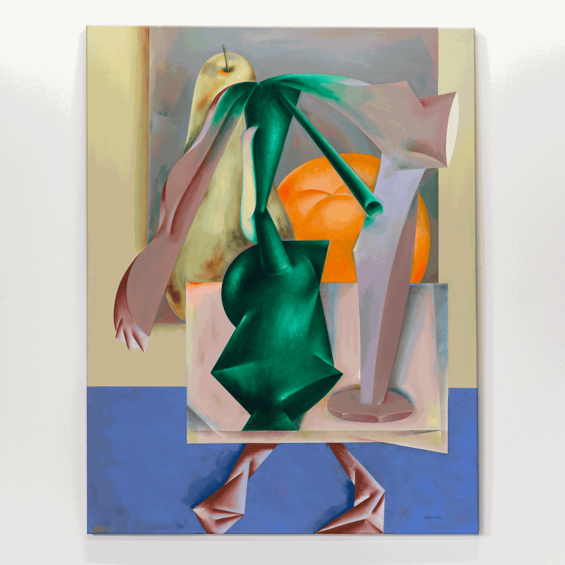 Pablo Benzo, Pear and orange, 2022