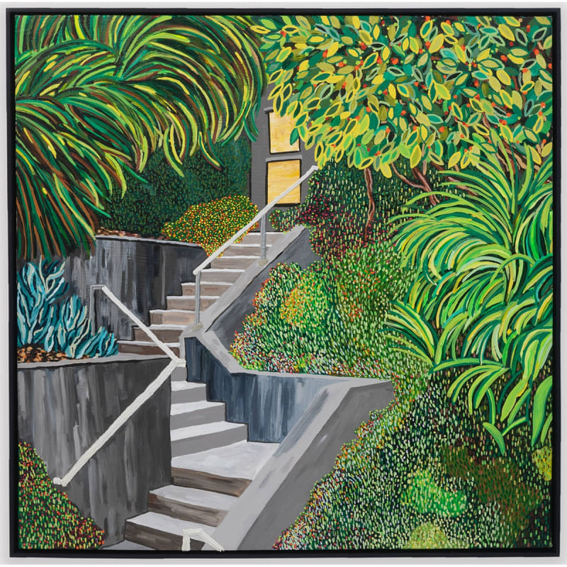 Caroline Larsen, Oakland Staircase, 2023