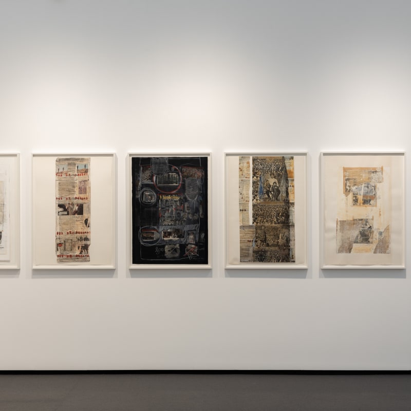 Installation view, Hostages: A Diary