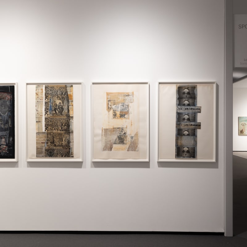 Installation view, Hostages: A Diary