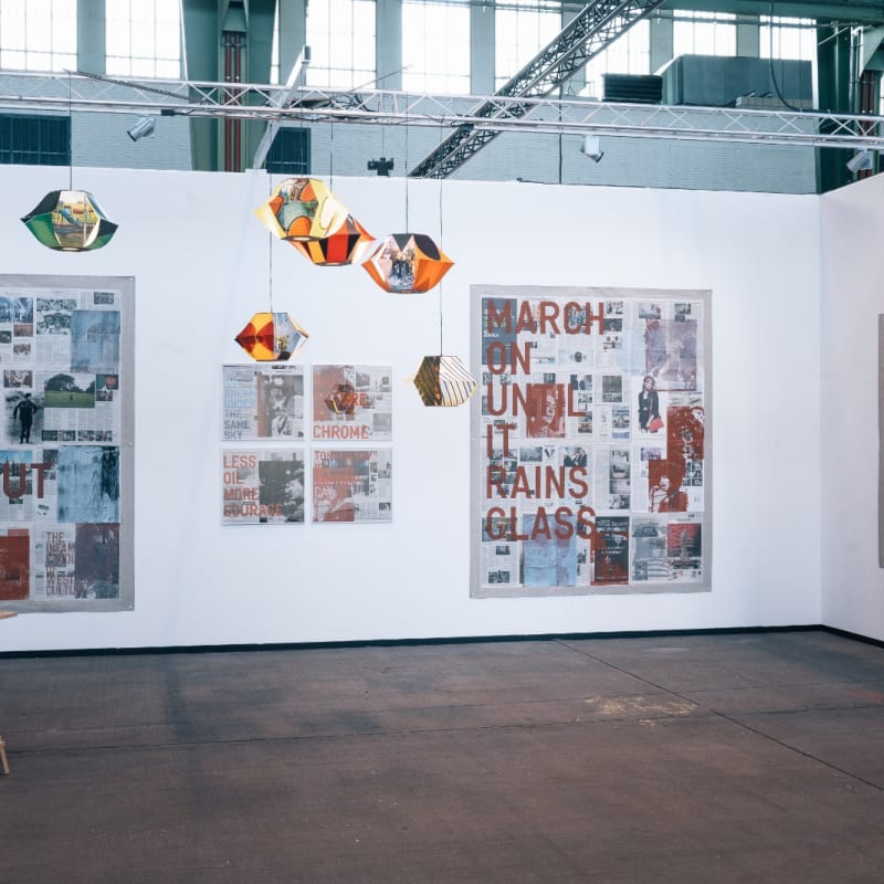 Installation view | 2019, Tomas Vu& Rirkrit Tiravanija, Art Berlin, courtesy of HuArt Company GmbH