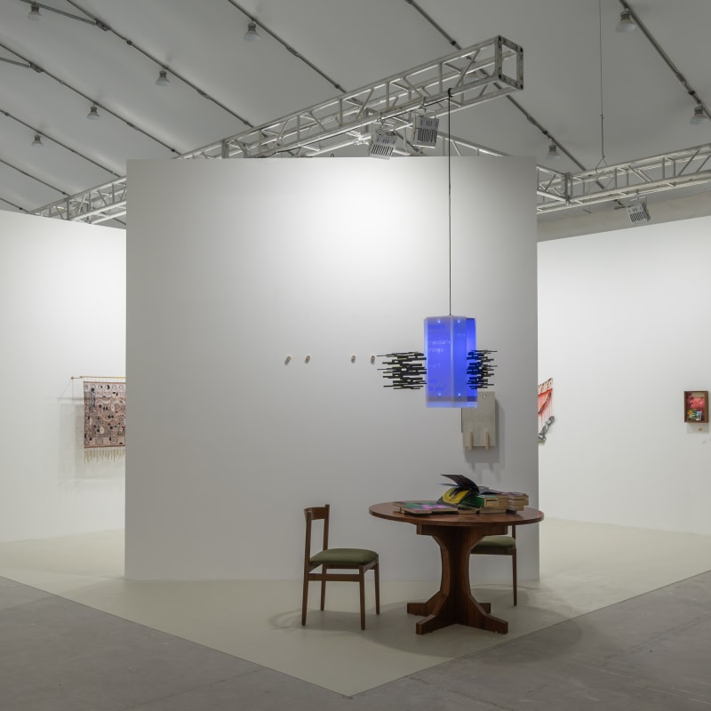 Installation view, 2023, West Bund Art & Design, courtesy of the artists and the Hua International
