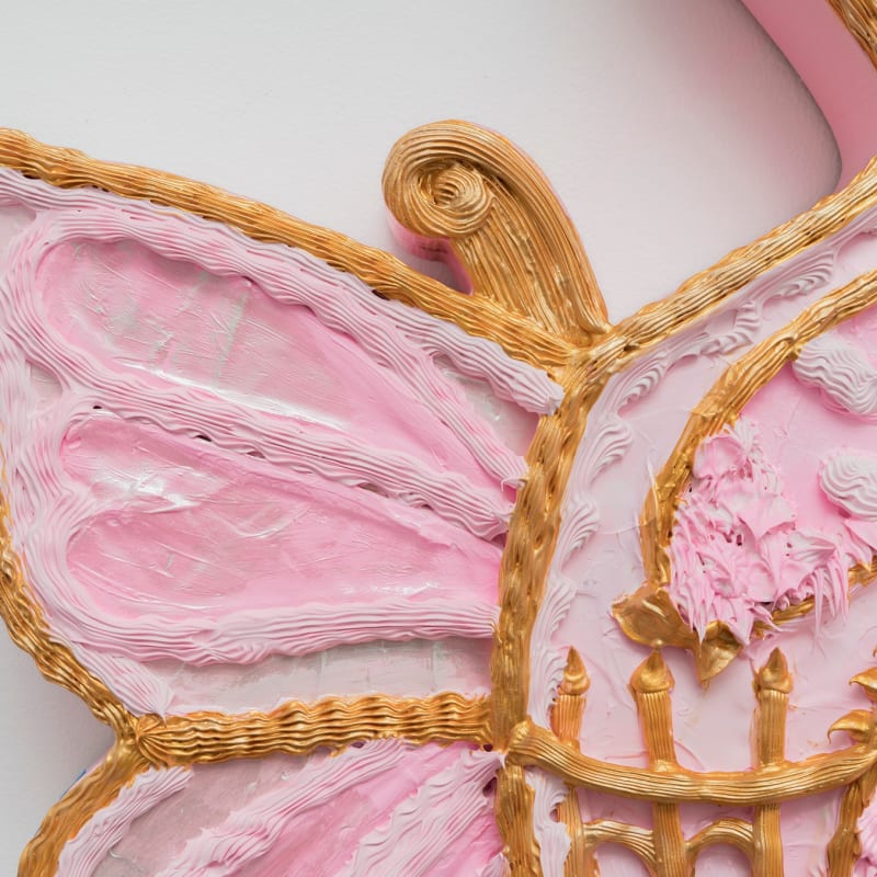 Detail, Mariposa from the Vase of the Century Series