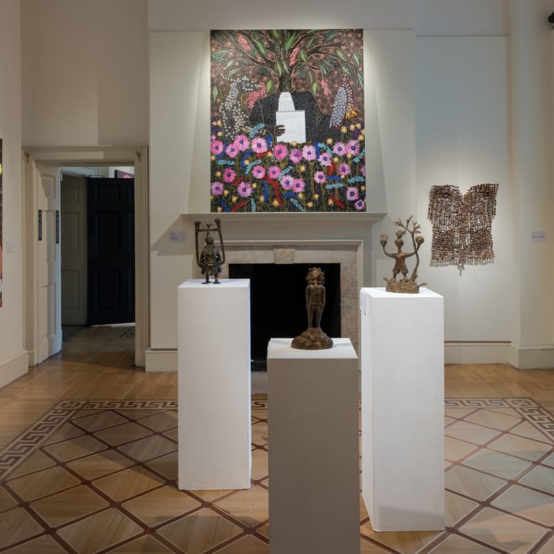 1-54 London AFIKARIS Gallery Ousmane Niang, Hervé Yamguen