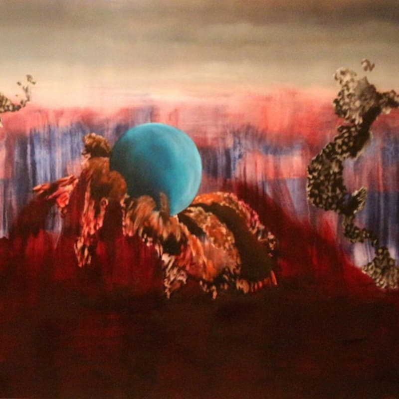 The Phantasmic Middle Creature 2014 Oil on canvas 140 x 200cm