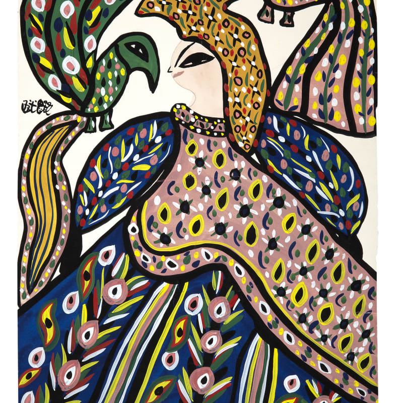 Baya Mahieddine, Femme, 1975