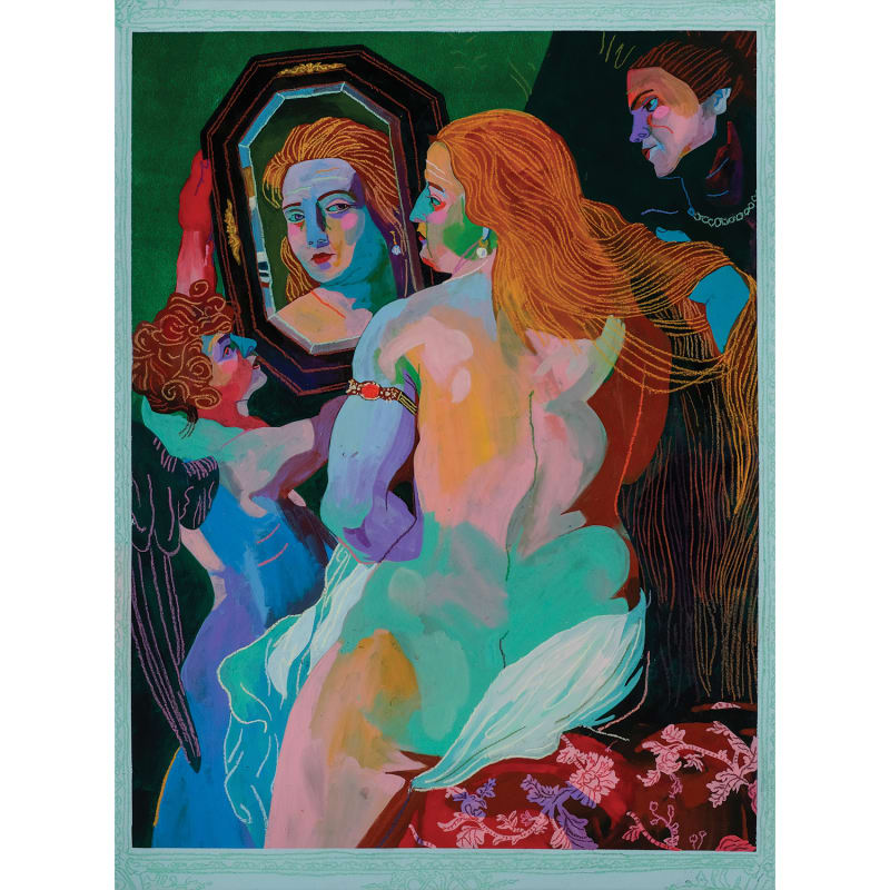 ANDY DIXON, Venus, Venus With Mirror (after Rubens), 2017