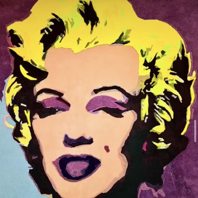 Marilyn tapestry by artist Keith Collins
