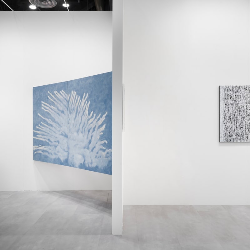 Installation view of SEOJUNG ART booth(COEX Hall B, B76) at Kiaf SEOUL 2024. Photo: Jeon Byung-cheol. Courtesy of SEOJUNG ART.