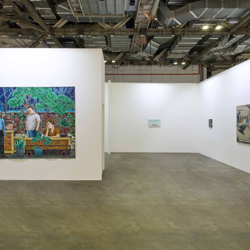 Installation view of SEOJUNG ART booth(Marina Bay Sands Expo and Convention Centre, FC17) at ART SG 2025. Courtesy of SEOJUNG...